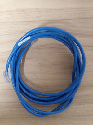 Cat 5e ethernet καλώδιο 3μ μεταχειρισμένο, μπλε