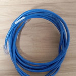 Cat 5e ethernet cable 3m used, blue