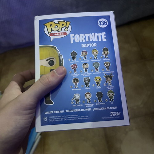 Raptor Funko Pop Fortnite vinyl figure, brand new