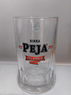 Peja Beer Glass mug 500ml like new