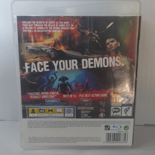 DMC Devil May Cry PS3 game like new, English version