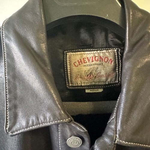 Chevignon Legendary leather jacket used, vintage, unisex