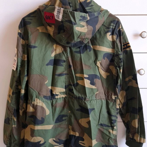 Jacket Zara military style like new, size 164-168 cm