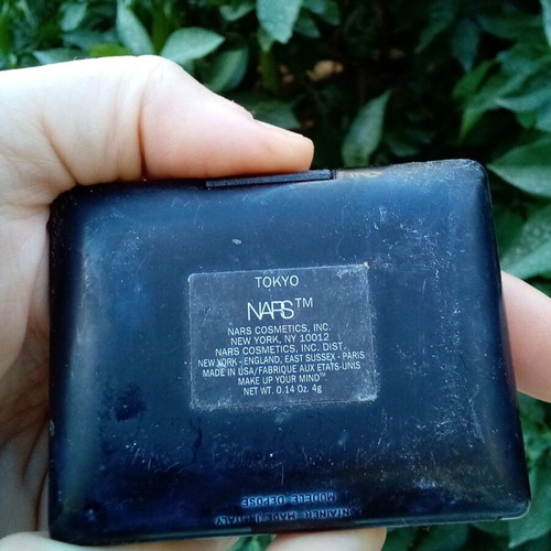 Nars small eyeshadow palette used, only tested