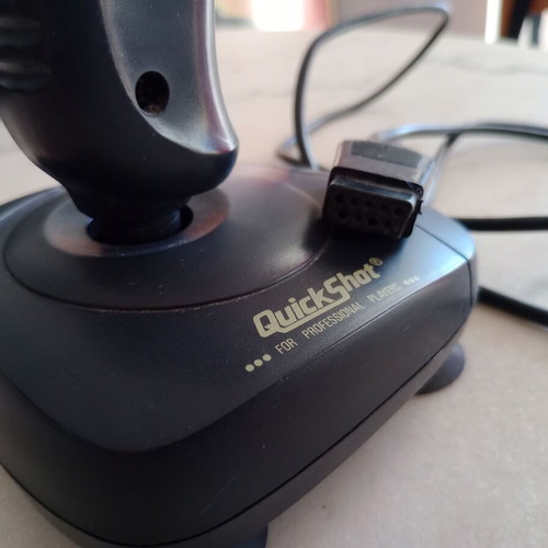 Quick Shot 9-pin Universal Joystick used for Atari and Commodore