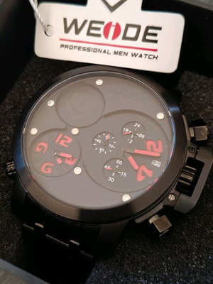 Weide watch new, black
