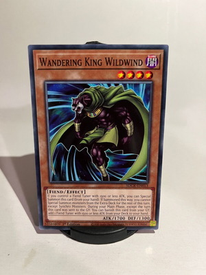 Κάρτα Wandering King Wildwind Yu-Gi-Oh! σαν καινούργια