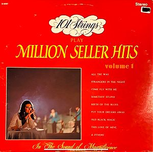 101 Strings - 101 Strings Play Million Seller Hits Volume 1 (LP). 1967. VG / G+