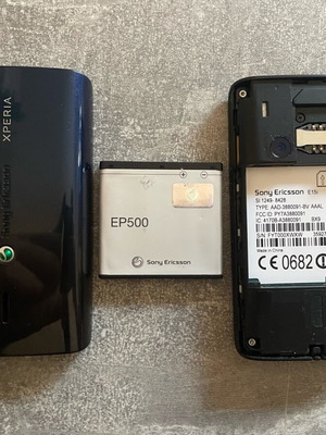 Sony Xperia mini used, black, Android