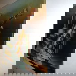Πίνακας ζωγραφικής (Βιολί Ελαιογραφία) Έργο ζωγραφισμένο στο χέρι σε τελαρωμένο καμβά - 60X50X1.5 cm