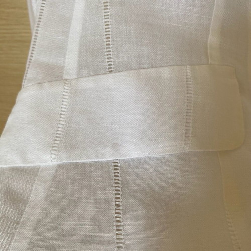 Linen jacket used, white, size S