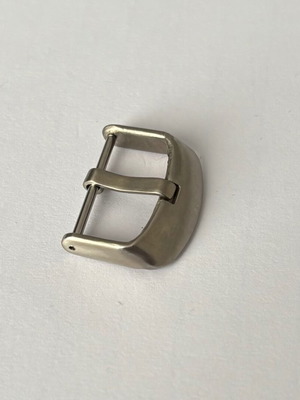 Boccia watch strap buckle used, titanium