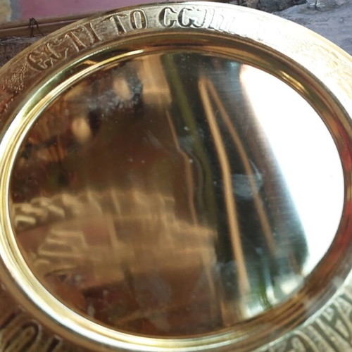 Church silver-plated diskophtera set
