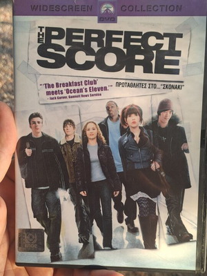 The Perfect Score DVD used, social genre, subtitles