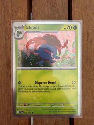Pokemon TCG Gloom Cosmos Holo #002 like new