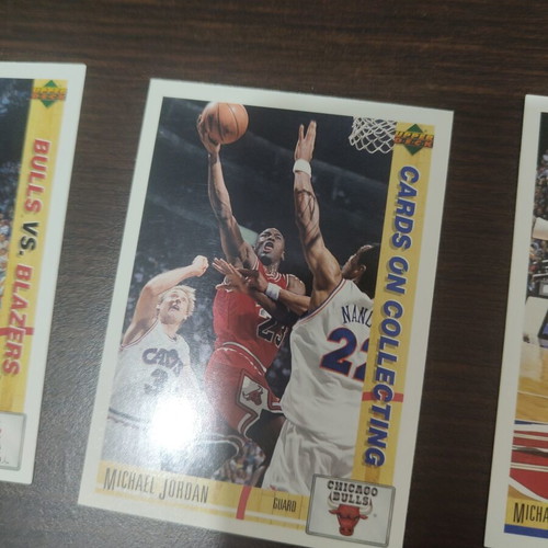 NBA Upper Deck 1992 Michael Jordan cards like new
