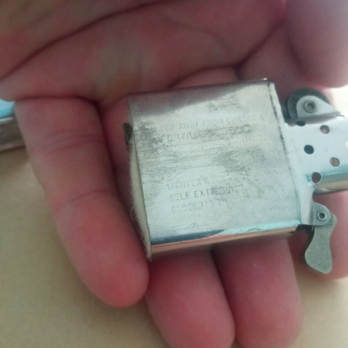 Zippo lighter with Immersion logo