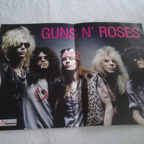 Guns N' Roses & Nemo M3 Review poster like new