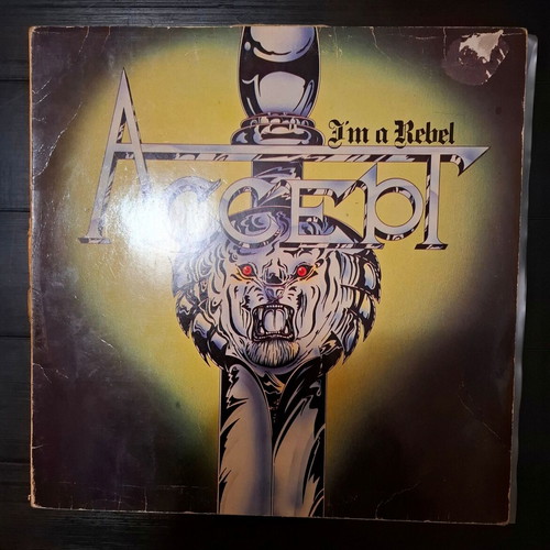 Accept I'm A Rebel LP used, heavy metal
