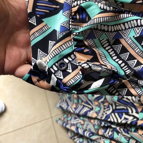 Long dress xxl new, colorful, polyester