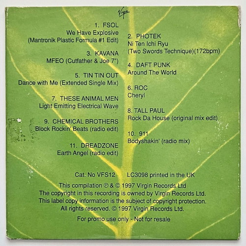 Out CD compilation like new, promo, 1997