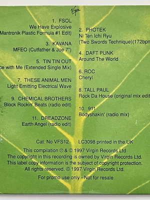 Out CD compilation like new, promo, 1997