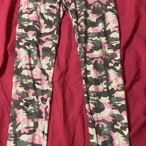 Leggings like new, size M, multicolor