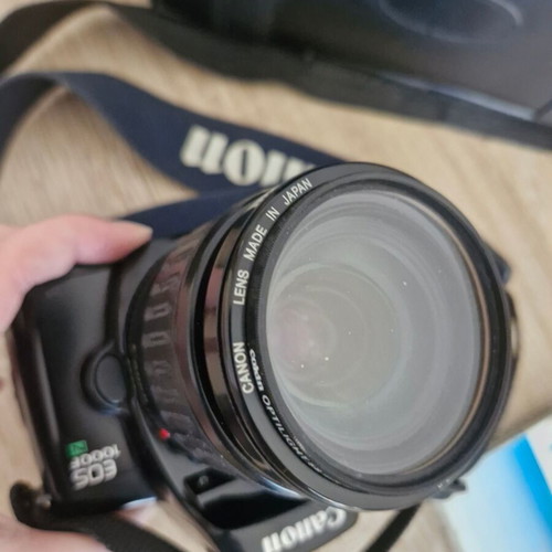 Canon EOS 1000F camera used with case