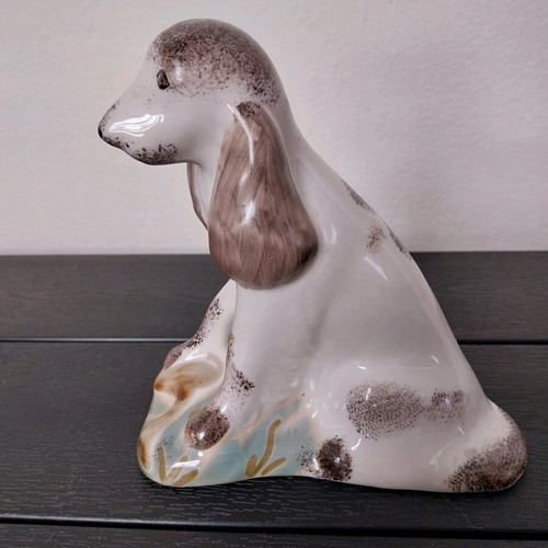Setters Spaniel dog figurine USSR T.Suliak vintage