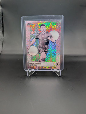 2025-26 Topps Finest Goncalo Ramos 29/40 κάρτα Paris Saint-Germain