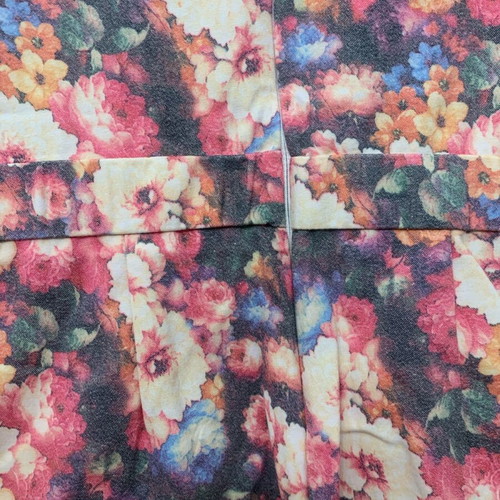 Floral skort one-piece like new with pockets and mini length