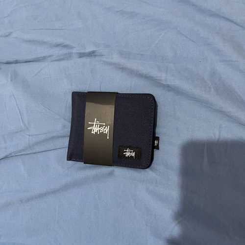 Men's wallet, blue