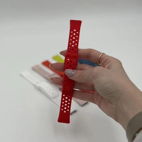 Silicone Strap for Huawei Band 8 9 10 New, Ventilated Design