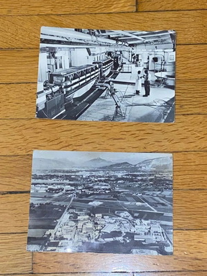 Vintage postcards from CERN, like new, set of 2