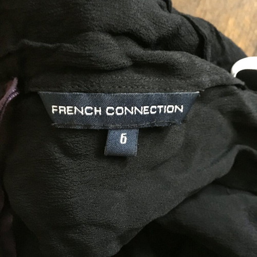 French Connection beaded top like new, black, size XS