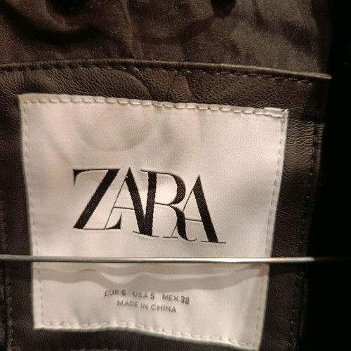 ZARA Leather Jacket small like new, black