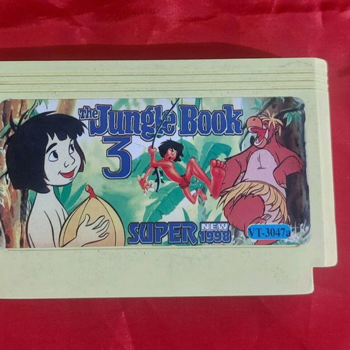 Cartridge 8 bit Jungle Book 3 like new