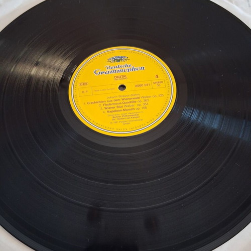 Herbert von Karajan Strauss Vinyl Record Set used, classical