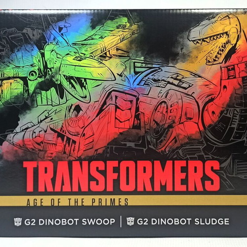 Transformers Age of the Primes G2 Dinobot Swoop & Sludge Leader MISB