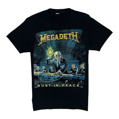 Megadeth men's metal t-shirt size S like new, black