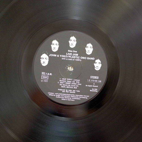 John & Yoko/ Plastic Ono Band LP new, rock