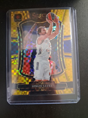 Panini Select Euroleague Sergio Llull Premier /10 card new