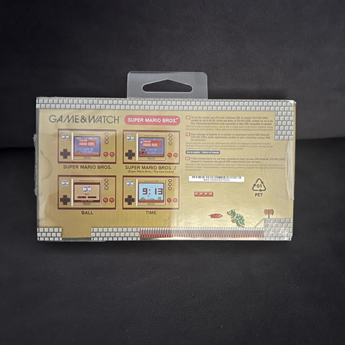 Game & Watch Super Mario Bros Nintendo console new