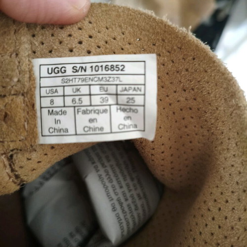 Ugg Classic Mini Unlined boots perforated suede size 39 used