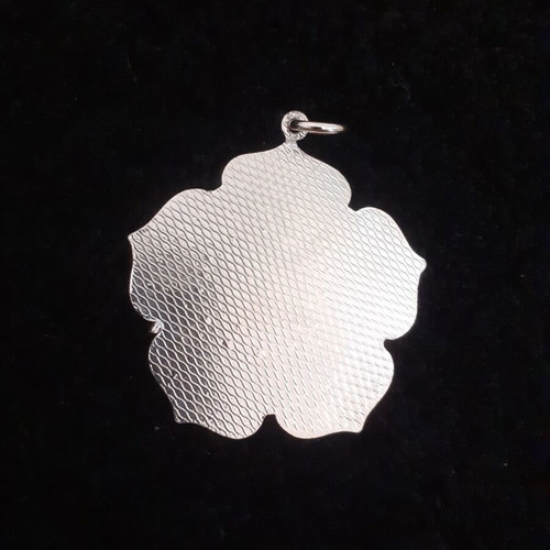 Christian pendant from the 70s silver, new