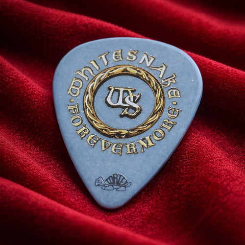 Doug Aldrich Signed Guitar Pick like new, authentic rock memorabilia