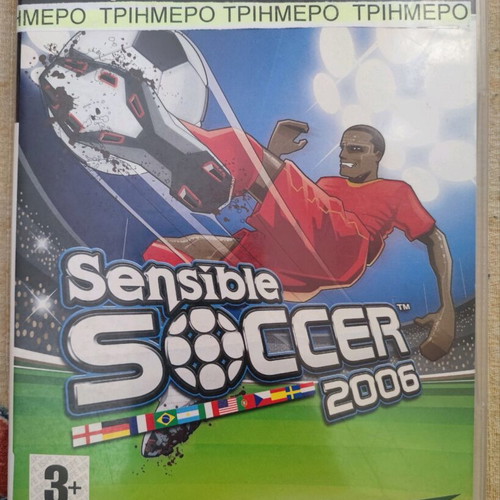 Sensible Soccer 2006 PS2 game used in very good condition
