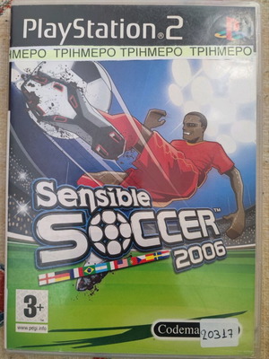 Sensible Soccer 2006 παιχνίδι PS2 μεταχειρισμένο σε πολύ καλή κατάσταση