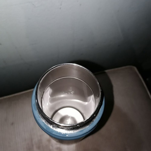 Stainless steel container for liquids 0.25m height, new design