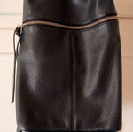 Black backpack bag